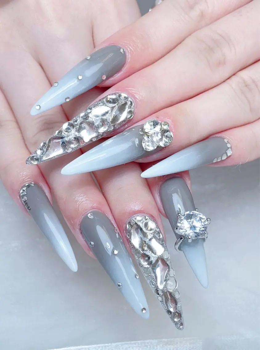 ネイル ハンドネイル M🌷nail 長さだし専門店のネイルデザイン