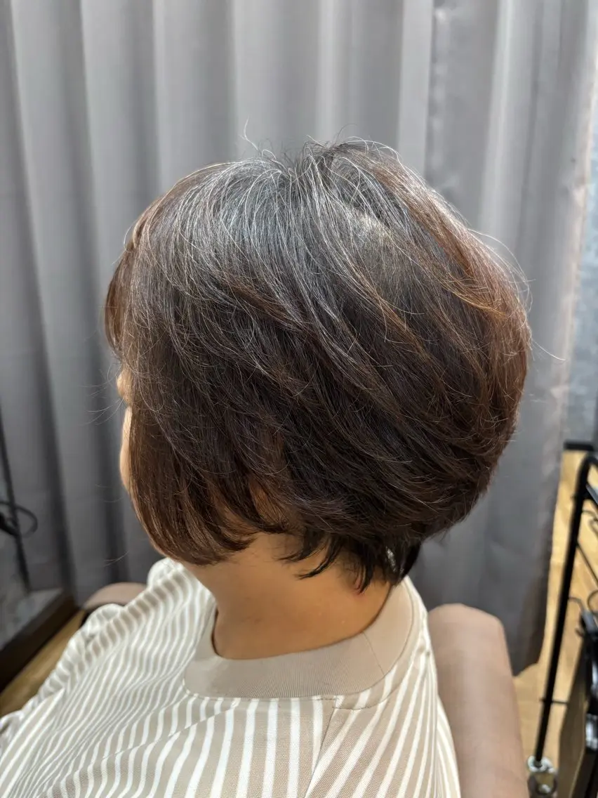 ショート カット トリートメント ヘッドスパ テーラヘア TERAMOTOのヘアスタイル