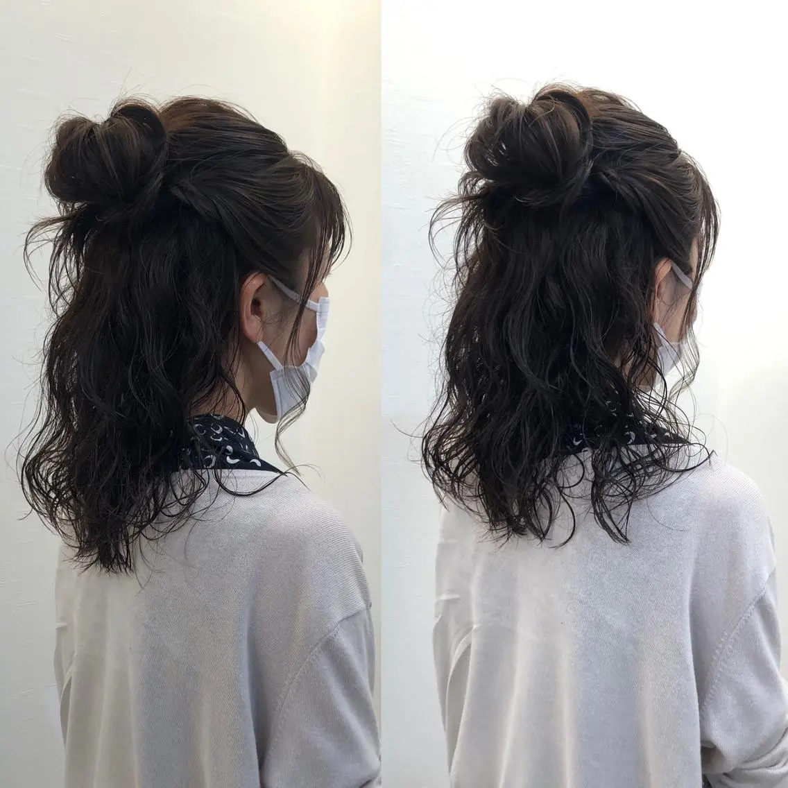 ヘアアレンジ ツノガイ エリのヘアスタイル