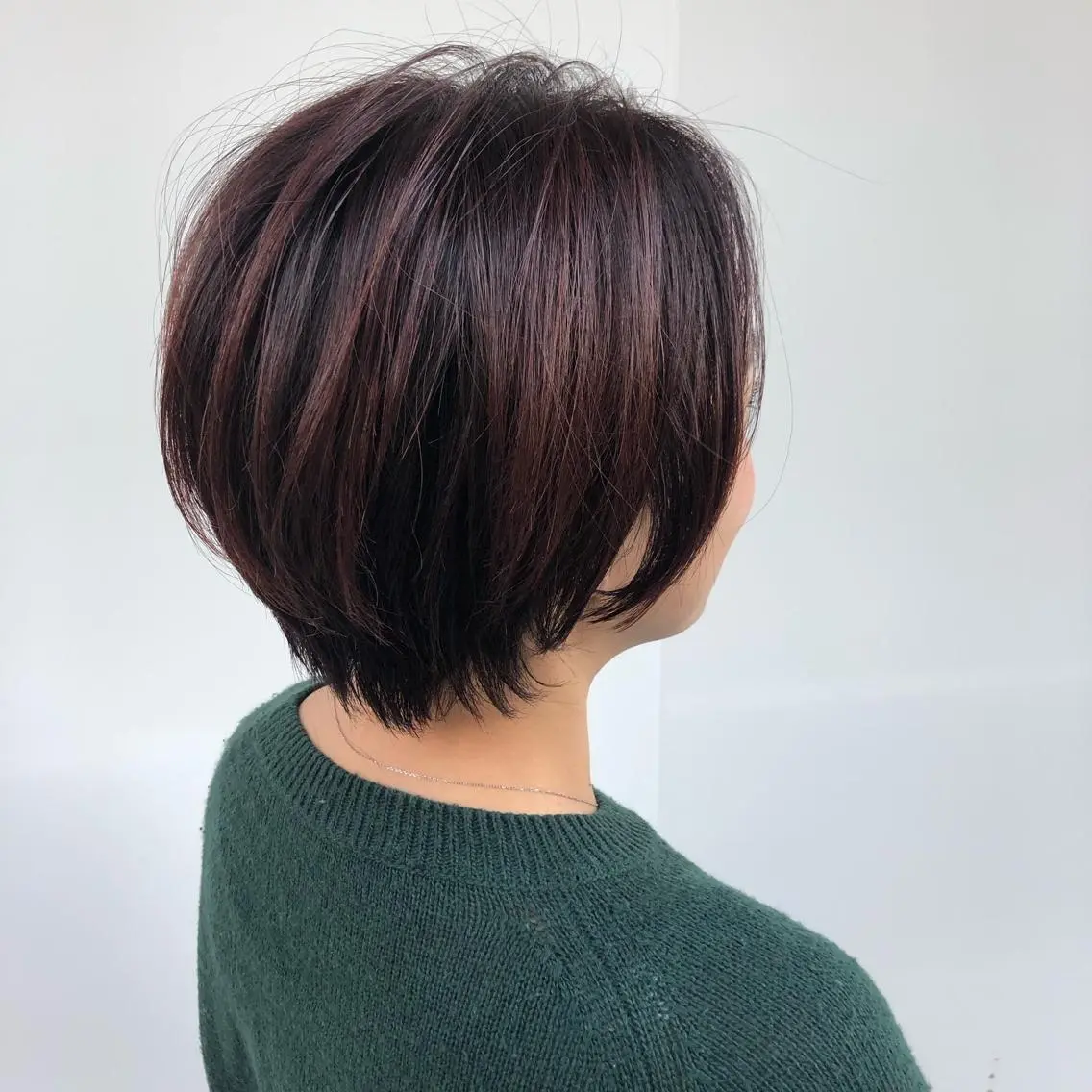 ショート カラー ヘアカラー トリートメント 東 みのりのヘアスタイル