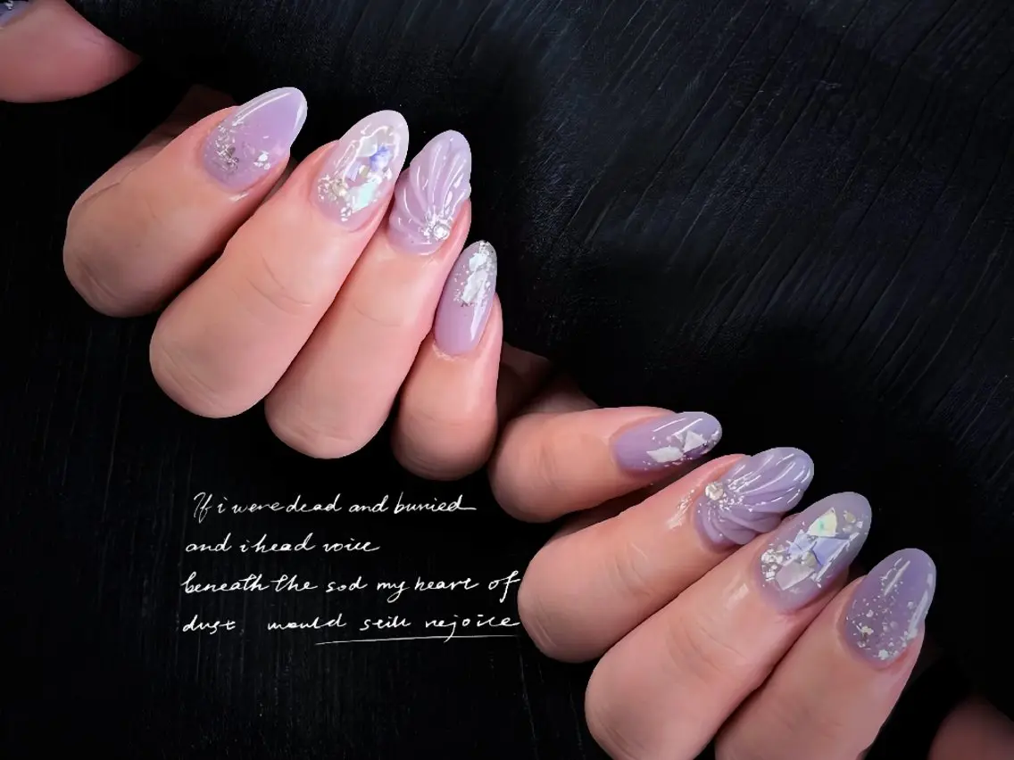 ネイル ハンドネイル 💜MIYA nail鶴見店のネイルデザイン