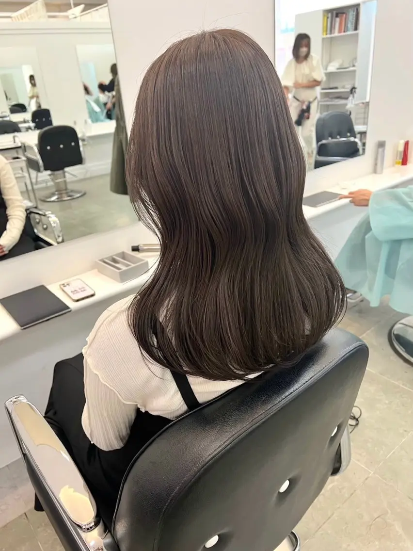 セミロング カラー Parve Mix/ 平 奈果🎀のヘアスタイル