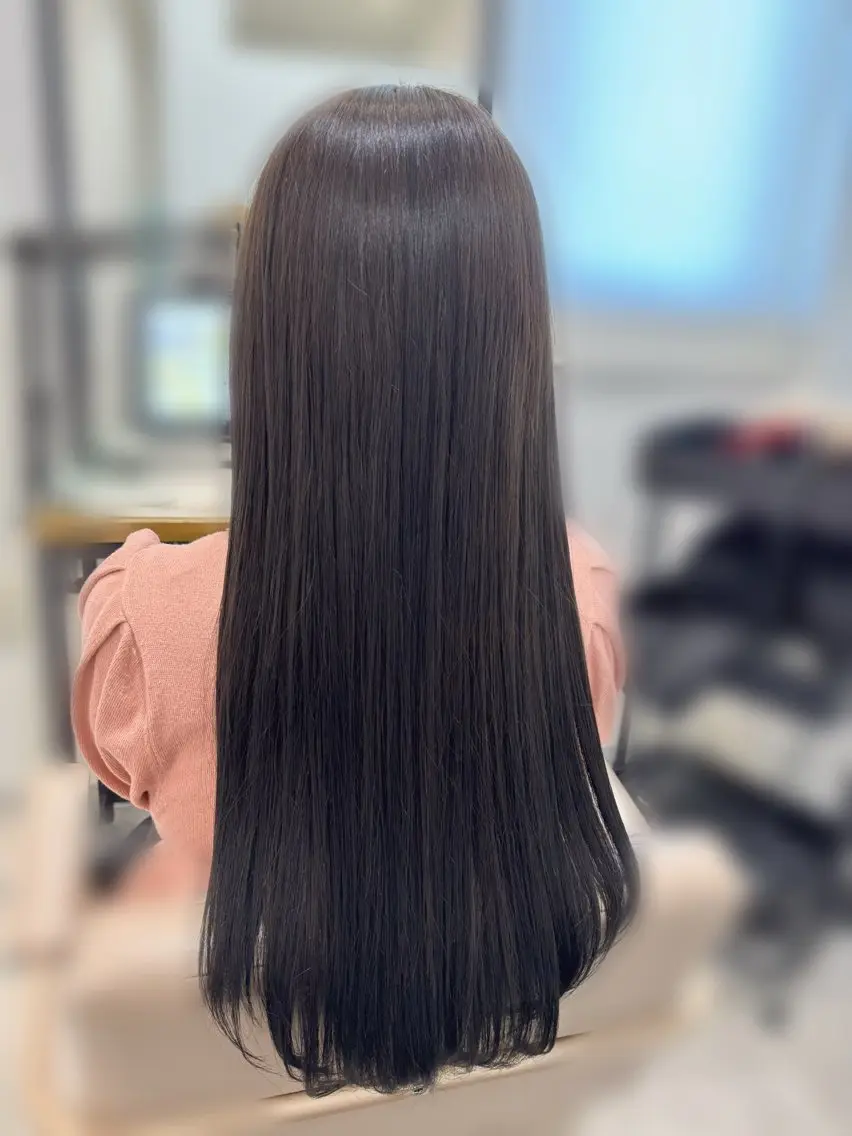 カラー ヘアカラー トリートメント Rangali Rinのヘアスタイル