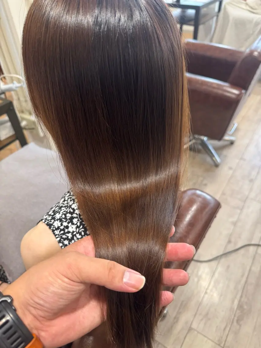 ロング 初めての方も安心⭐️ 自分史上最高の美髪をのヘアスタイル