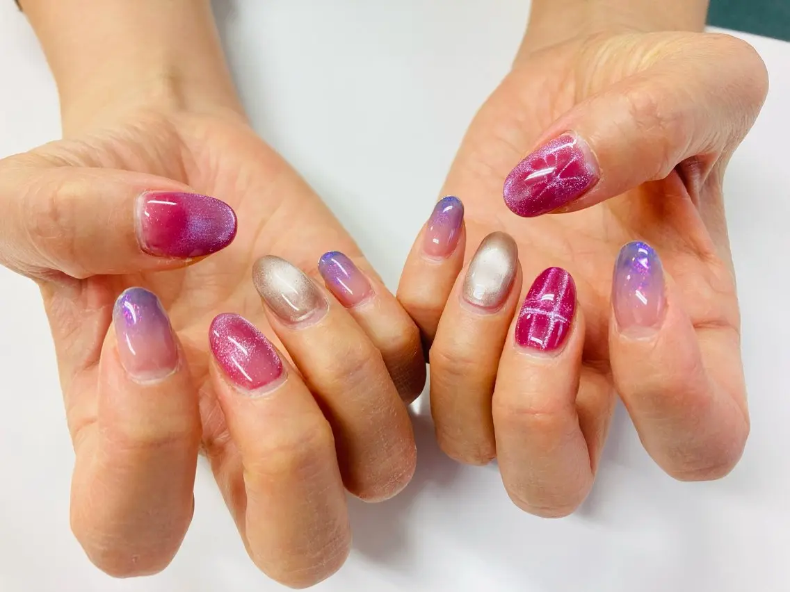 ネイル Ocean nail パラジェル 取扱い店のネイルデザイン