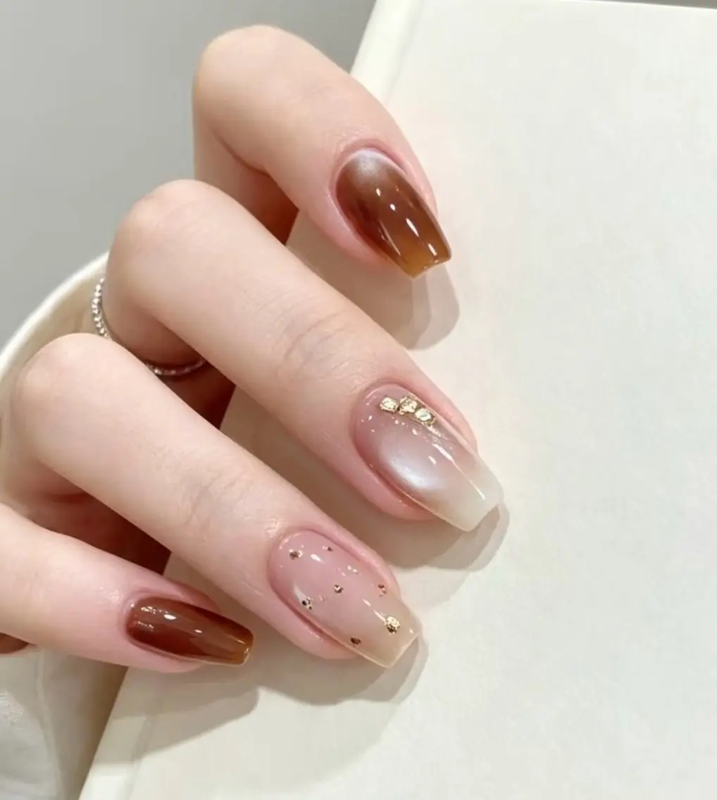 ネイル ハンドネイル Aura Nail ✨スス✨(アヤ)のネイルデザイン