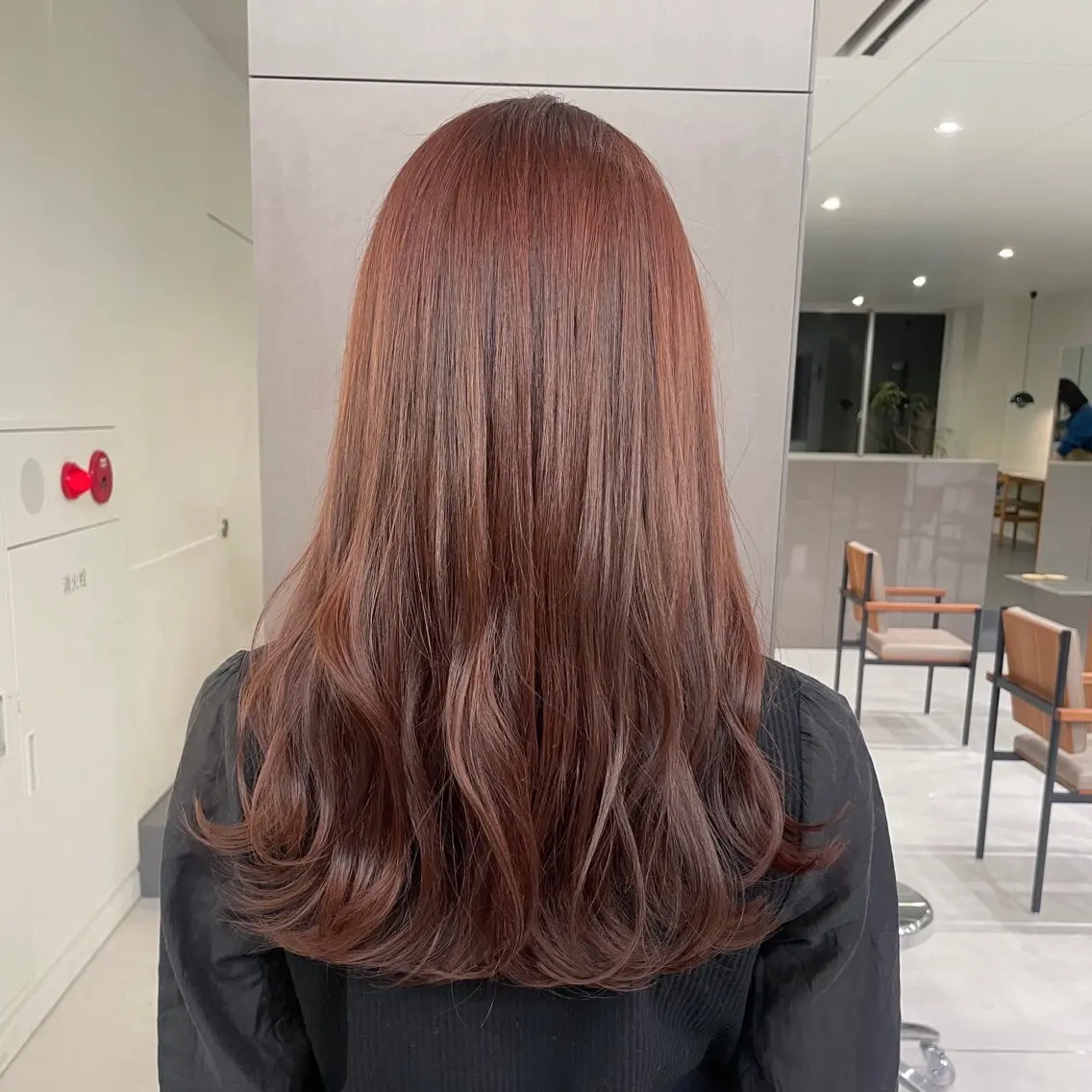 ロング カラー ベージュカラー ブリーチ 透明感カラー ダブルカラー ブリーチなしカラー ヘアカラー 髪質改善カラー/ボブ 🌻Mutsumiのヘアスタイル
