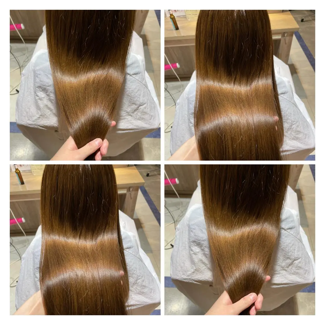 ロング カラー カット ヘアカラー トリートメント レイヤーカット×髪質 改善💎HARUKAのヘアスタイル
