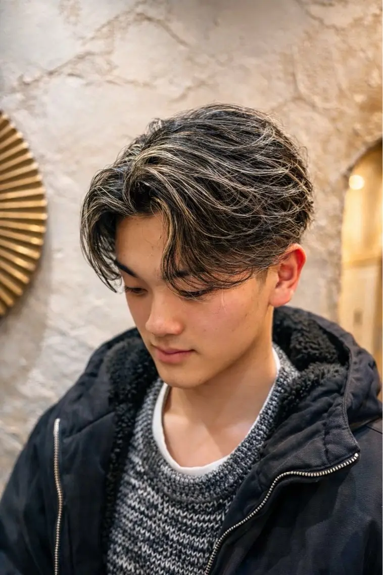 （メンズのみ）メンズパーマ✂️（ツイスト、ツイスパ、波巻き、シャドウパーマ、フェザーパーマの写真