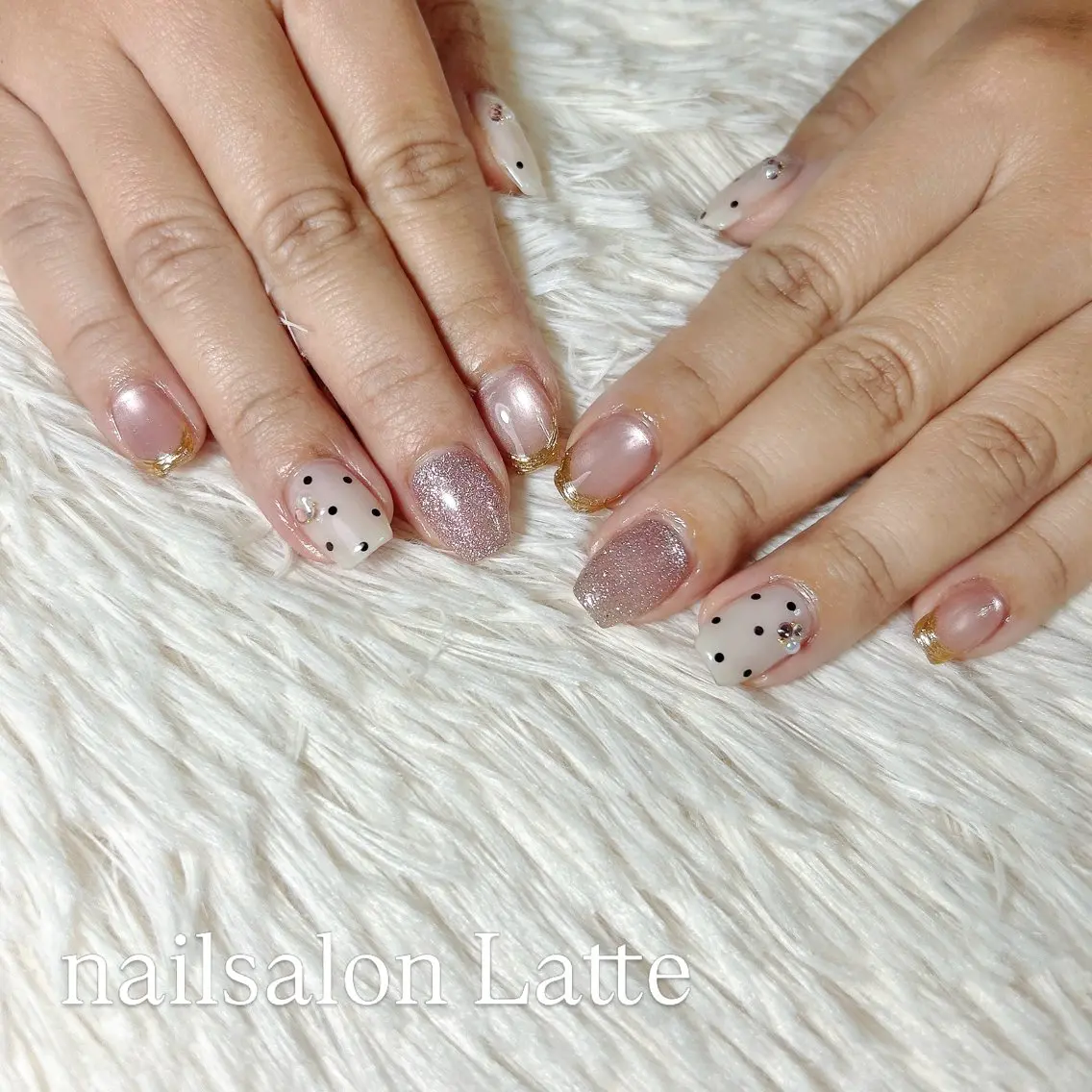 ネイル Nailsalon Latteのネイルデザイン