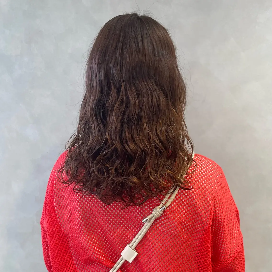 ミディアム カラー パーマ ヘアアレンジ カット ヘアカラー トリートメント 🎀レイヤー 透明感 カラーyuuri🎀のヘアスタイル
