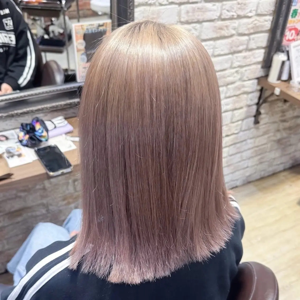 セミロング カラー カット ヘアカラー 髪質改善/縮毛矯正 💜COCORO💜のヘアスタイル