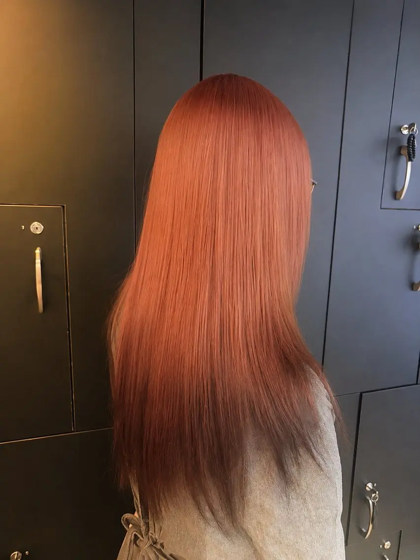 セミロング ベージュ✖️オリーブ ひより🌿🕊️のヘアスタイル