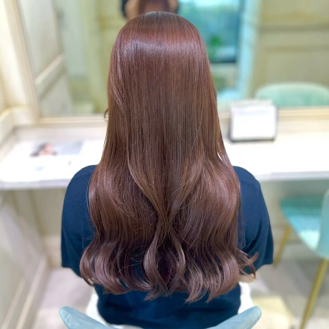 カラー ヘアカラー トリートメント 💙透明感艶カラー/ ゆうな💙のヘアスタイル