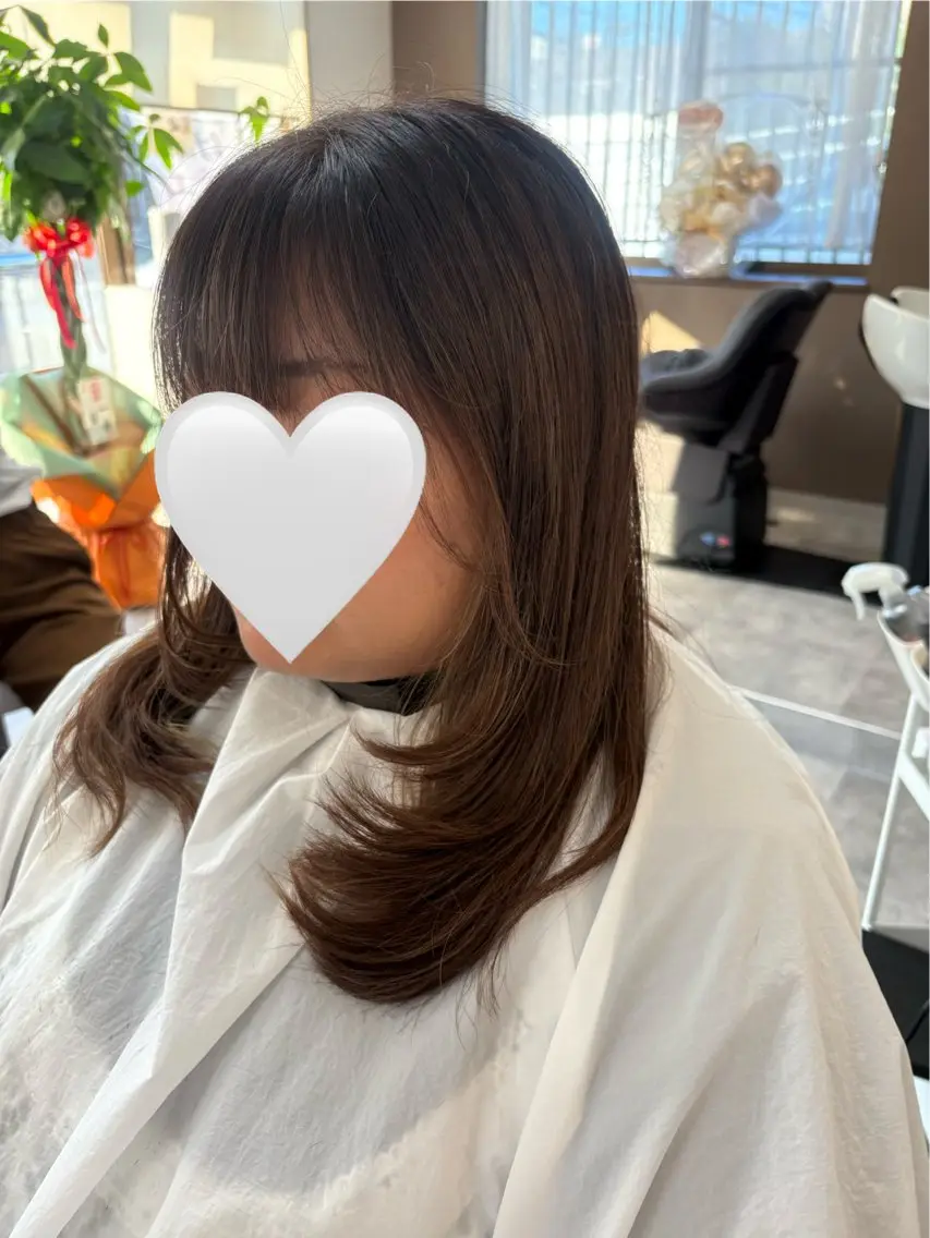 ロング カラー HAIR SALON Re:stのヘアスタイル
