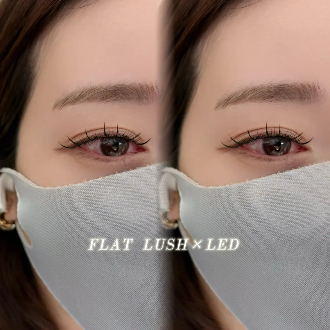 マツエク・マツパ 束感まつ毛 韓国風マツエク ワンホンマツエク マツエク Amy 恵比寿 𝑴𝑨𝑵𝑨のマツエク・マツパデザイン