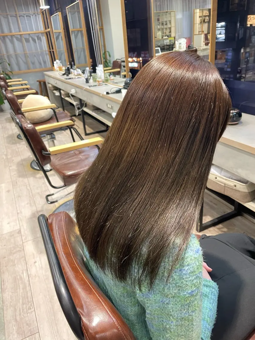 ロング カラー 後藤 舞衣のヘアスタイル