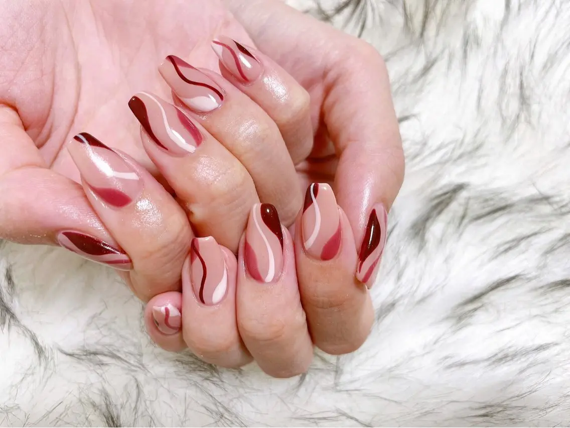 ネイル ジェルネイル 韓国ネイル メンズネイル パラジェル ハンドネイル kiki nail &brow二子玉川のネイルデザイン