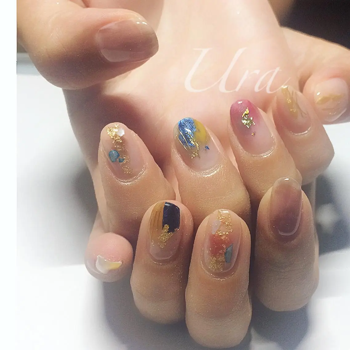 ネイル ニュアンスネイル UrakoNail 《nail》のネイルデザイン