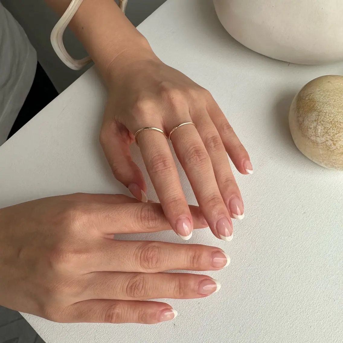 ネイル フレンチネイル Kaede *LUFTのネイルデザイン