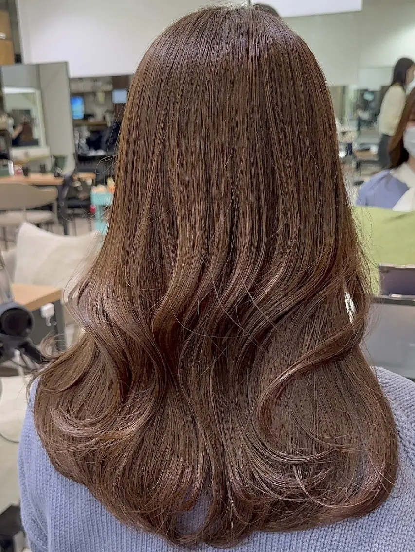 ロング カラー ヘアカラー トリートメント カラー/銀座 /あおいのヘアスタイル
