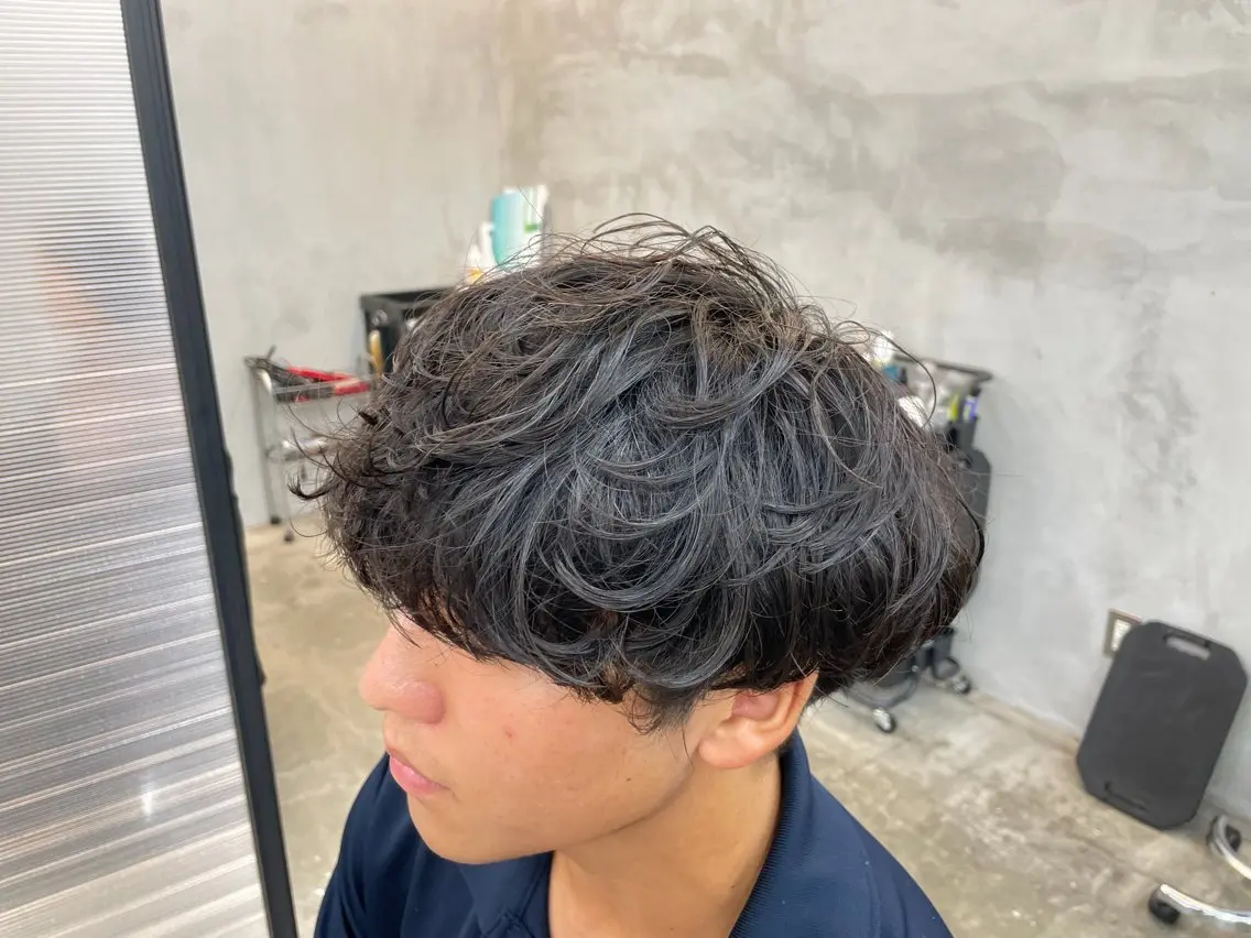 メンズ カット パーマ メンズ指名多数 ✂︎松本明日翔のヘアスタイル
