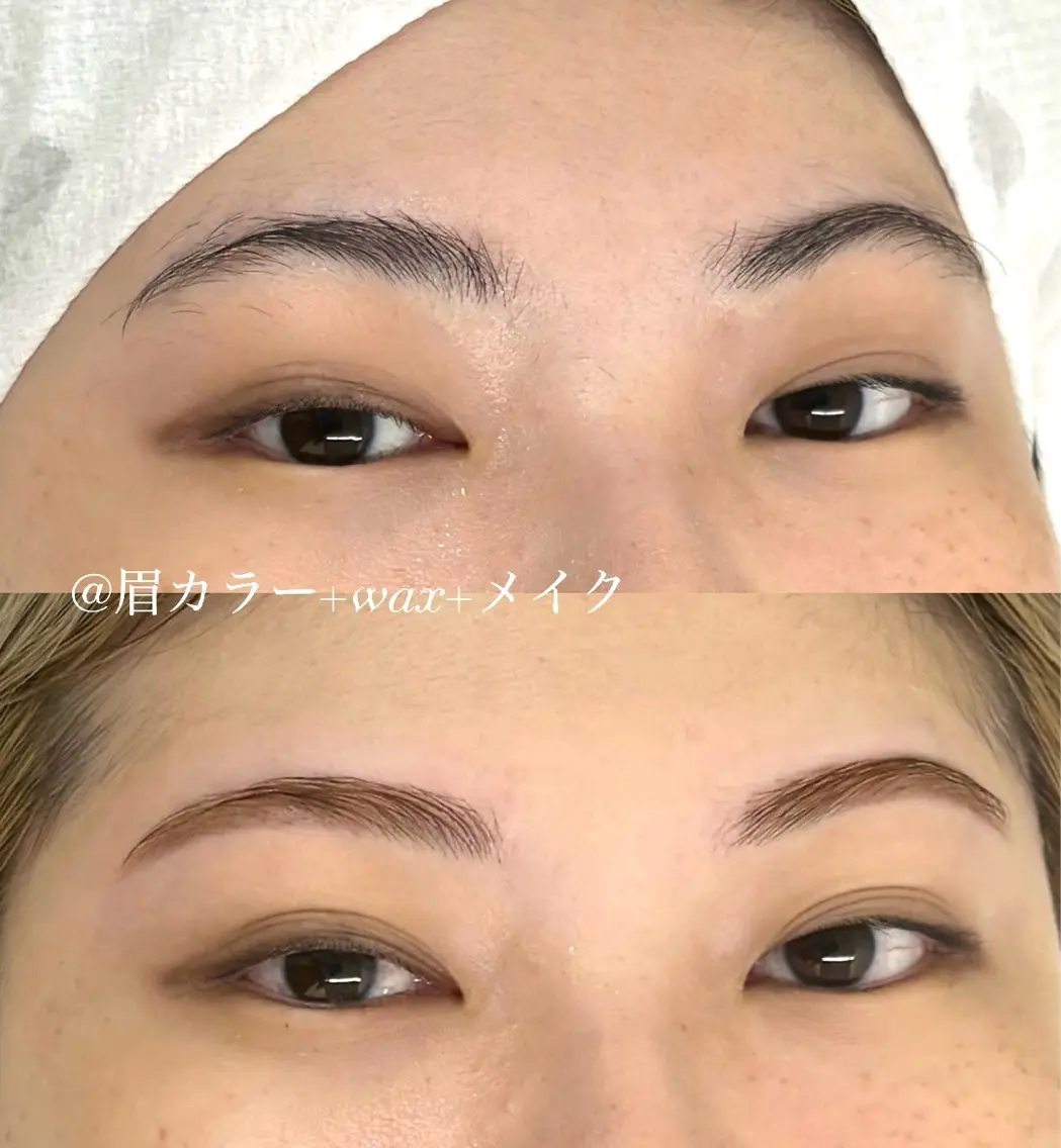 アイブロウ ワックス脱毛 眉カット その他(アイブロウ) 黄金比ナチュラル眉 /im_momokaの眉毛・アイブロウイメージ