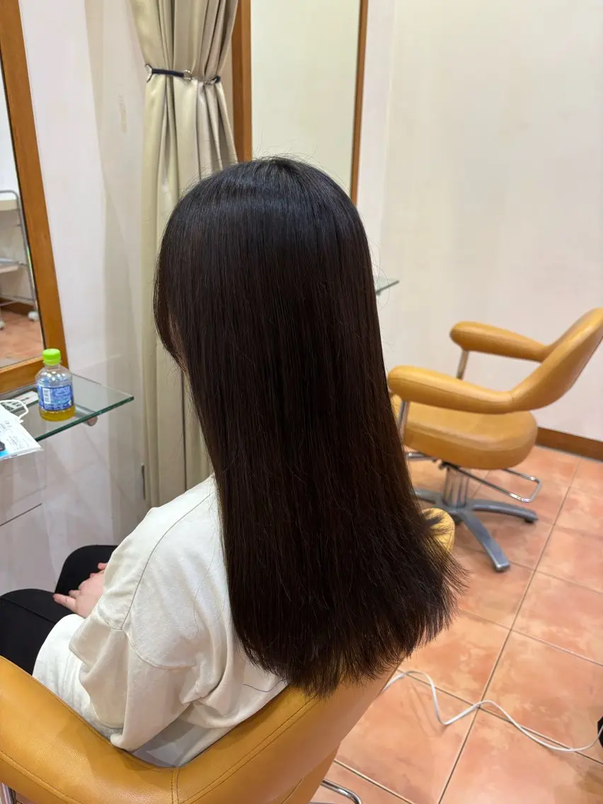 ロング カラー ブラウンカラー チョコレートブラウン 🌼藤川 波澄🌼のヘアスタイル