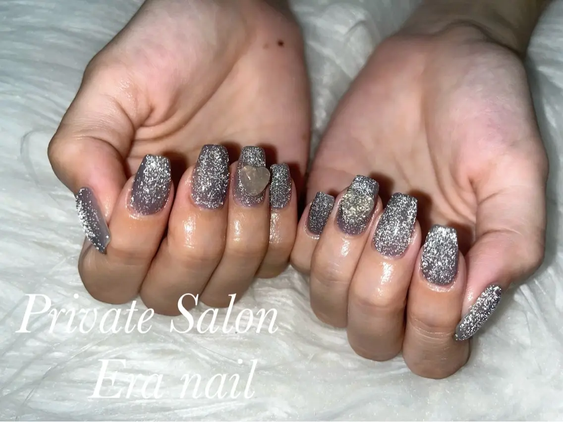 ネイル フラッシュネイル ワンカラーネイル ハンドネイル Era nailのネイルデザイン
