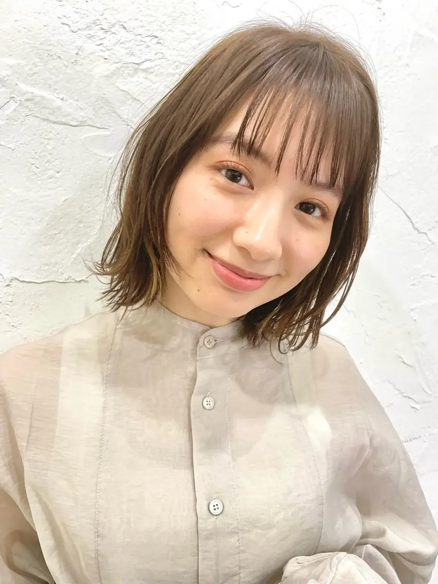 ショート 似合わせカット 髪質改善 縮毛矯正/ レイヤー/銀座/本木のヘアスタイル