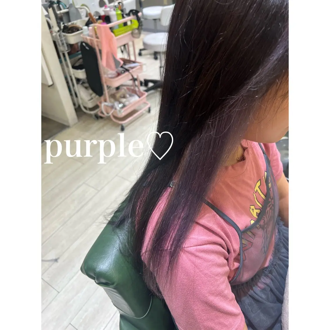 ミディアム カラー ヘアカラー melca. Amiのヘアスタイル