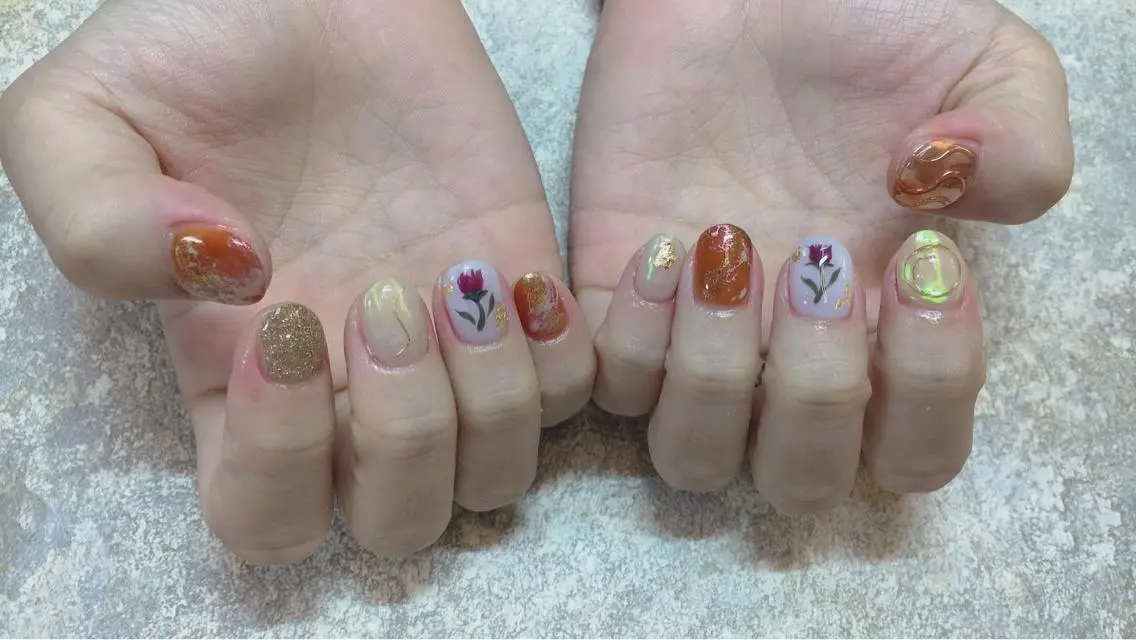 ネイル ハンドネイル LOVE NAIL 💕Sonoのネイルデザイン