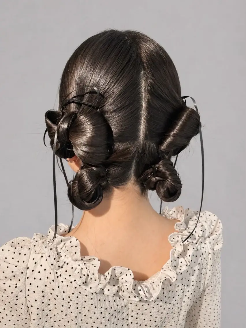 ヘアアレンジ 結婚式・ブライダル 卒業式のヘアスタイル ヘアセット charm《銀座》 ヘアセット/縮毛矯正のヘアスタイル