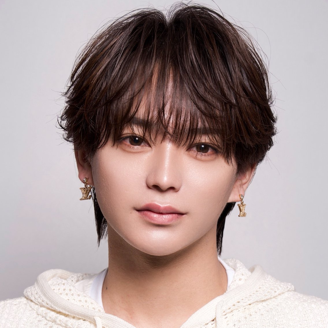 ショート パーマ ヘアアレンジ メンズ マッシュ シースルーマッシュ レイヤーカット 柴﨑 悠利 天神 メンズカットのヘアスタイル