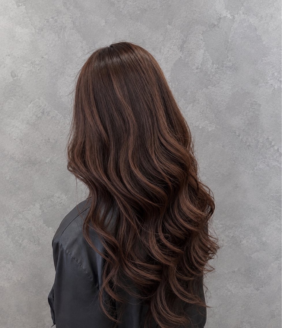 ロング カラー カット ヘアカラー トリートメント 艶髪カラー/髪質改善 細貝 舞利のヘアスタイル