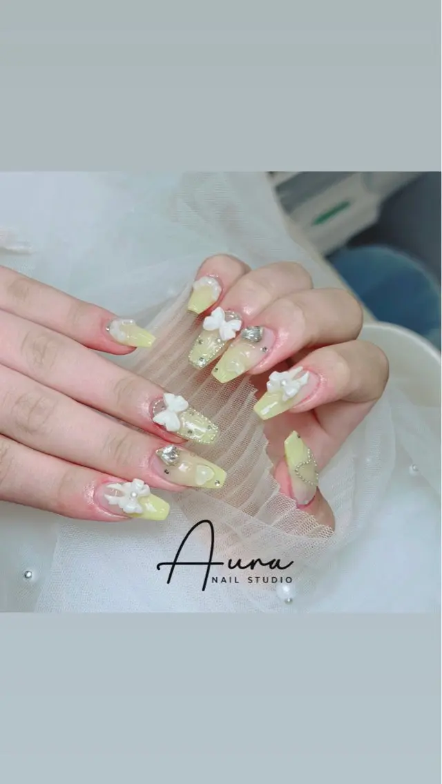 ネイル ハンドネイル Aura Nail HanNaのネイルデザイン