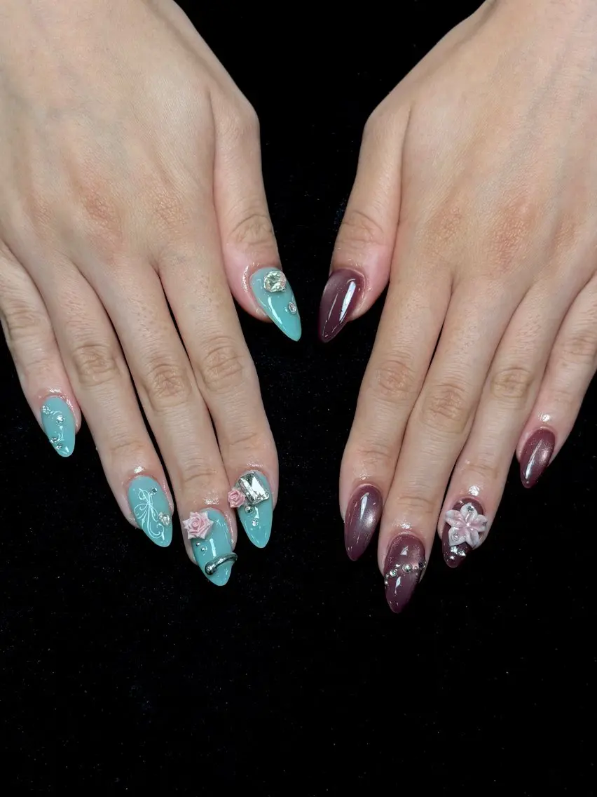 ネイル ハンドネイル ongles chicのネイルデザイン