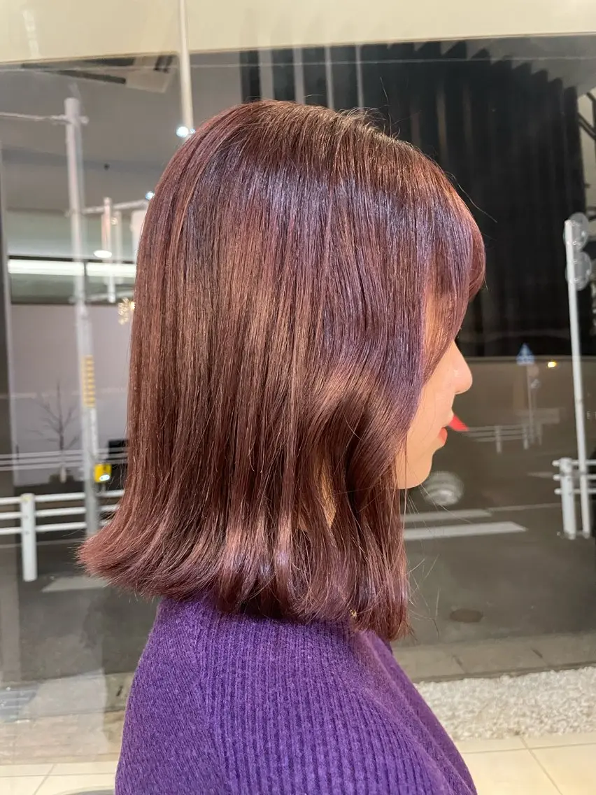 ショート ピンクブラウン 🫧大人可愛く🫧 renaのヘアスタイル