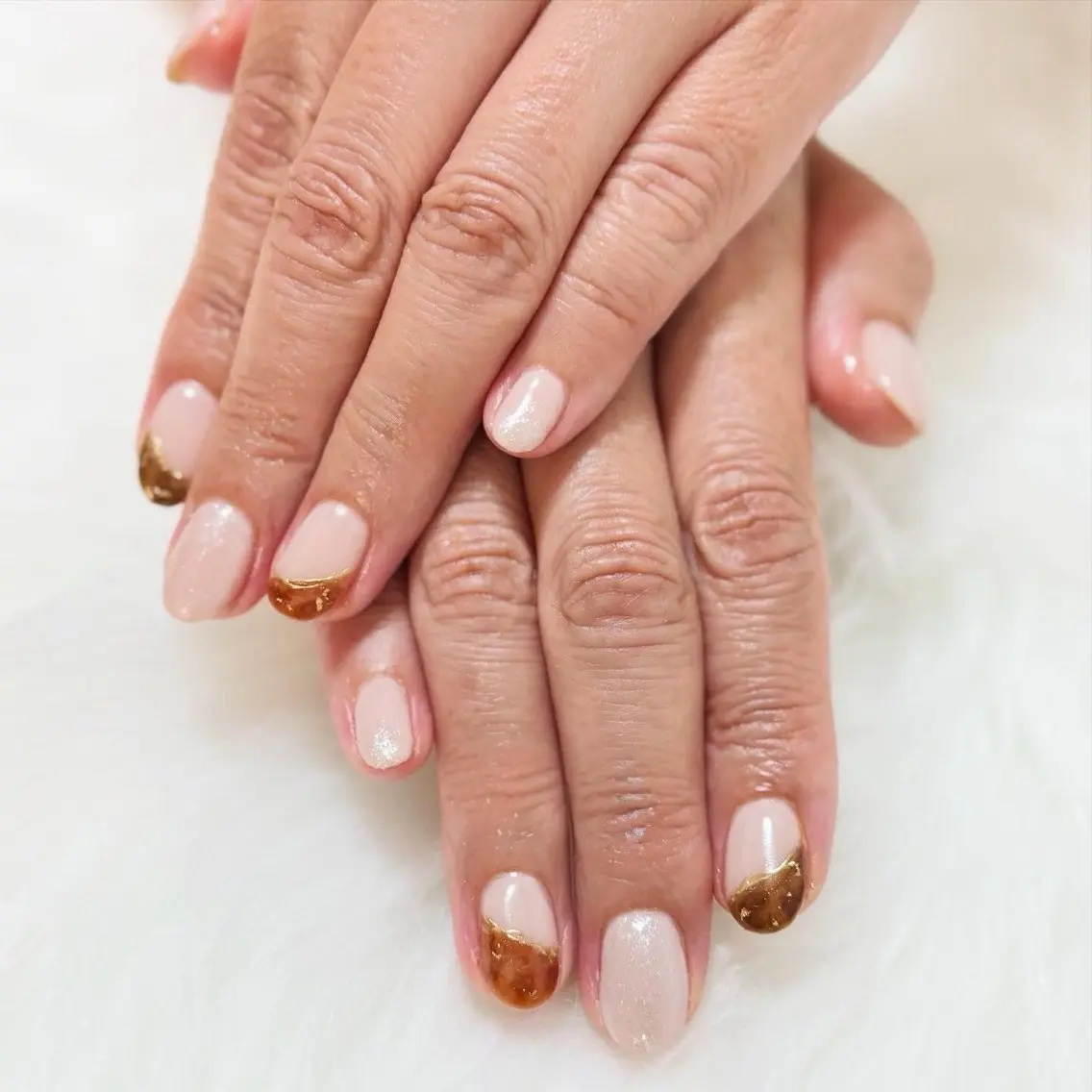 ネイル べっ甲ネイル ハンドネイル Coco Nailのネイルデザイン