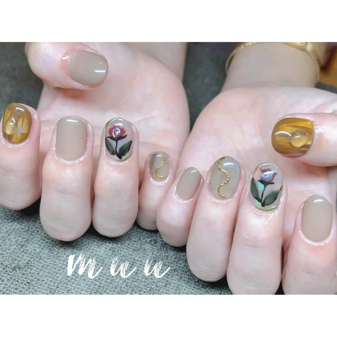 ネイル アートネイル muu nailのネイルデザイン