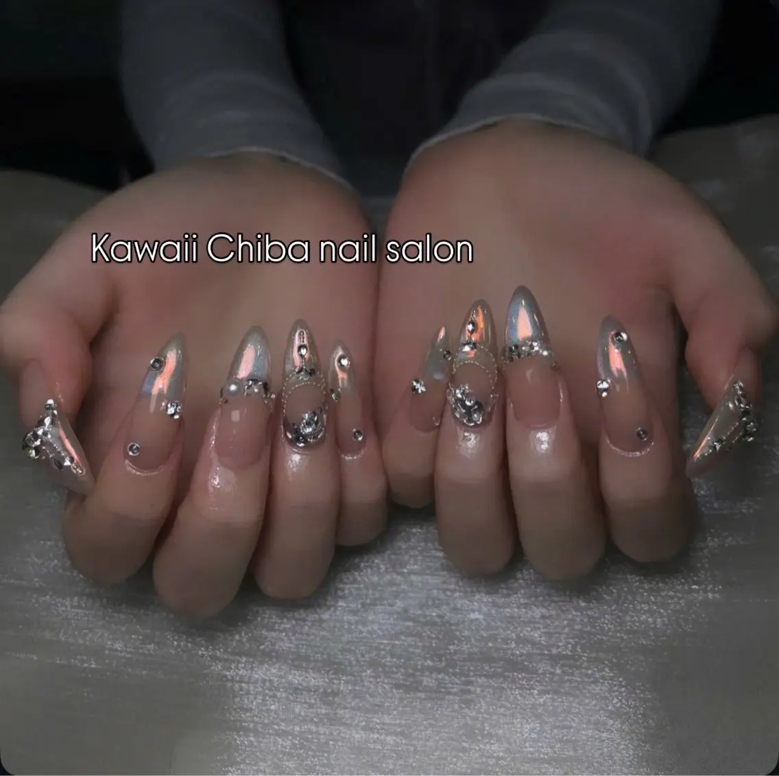 ネイル 韓国ネイル ワンホンネイル Kawaii _Nailのネイルデザイン