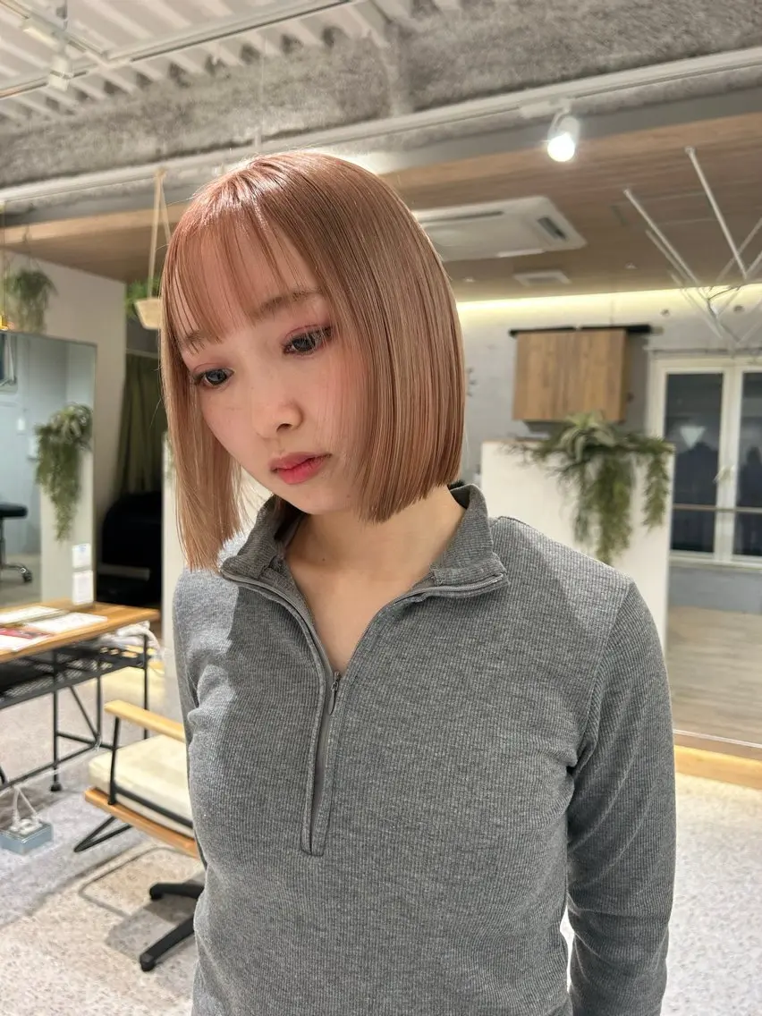 ミディアム カット hair&eye🎀 /momoKaのヘアスタイル