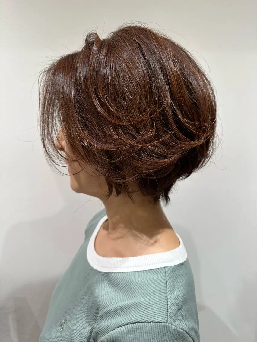 ショート 【カットモデル募集中 】ちもも🩵ྀིのヘアスタイル