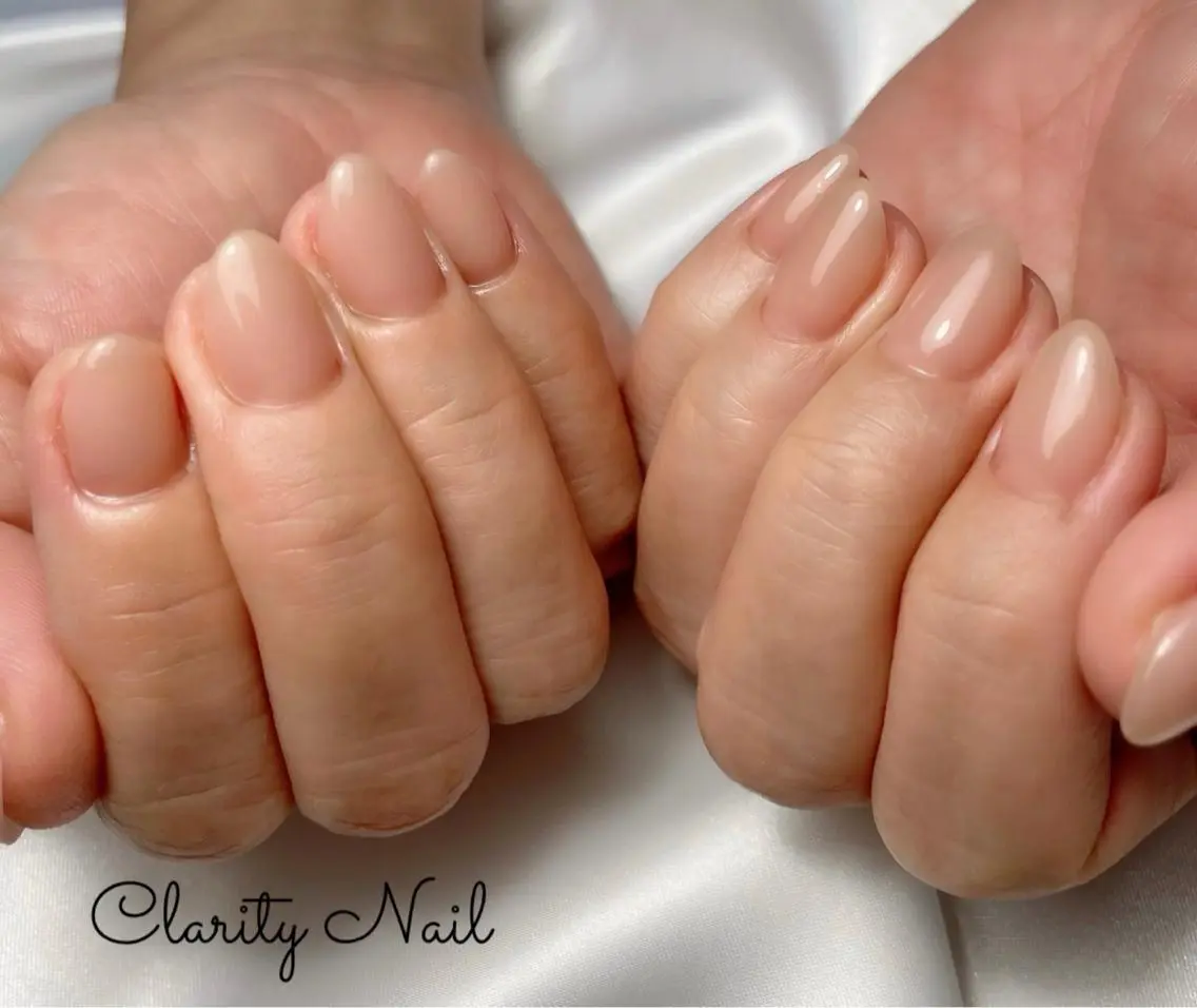 ネイル ワンカラーネイル ハンドネイル Clarity Nailのネイルデザイン