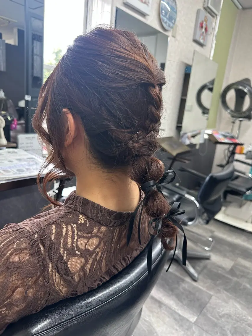 ヘアアレンジ エンゼルス美容室斉間 圭司のヘアスタイル