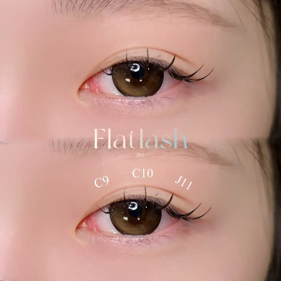 マツエク・マツパ フラットラッシュ OLIVIA 小川のマツエク・マツパデザイン