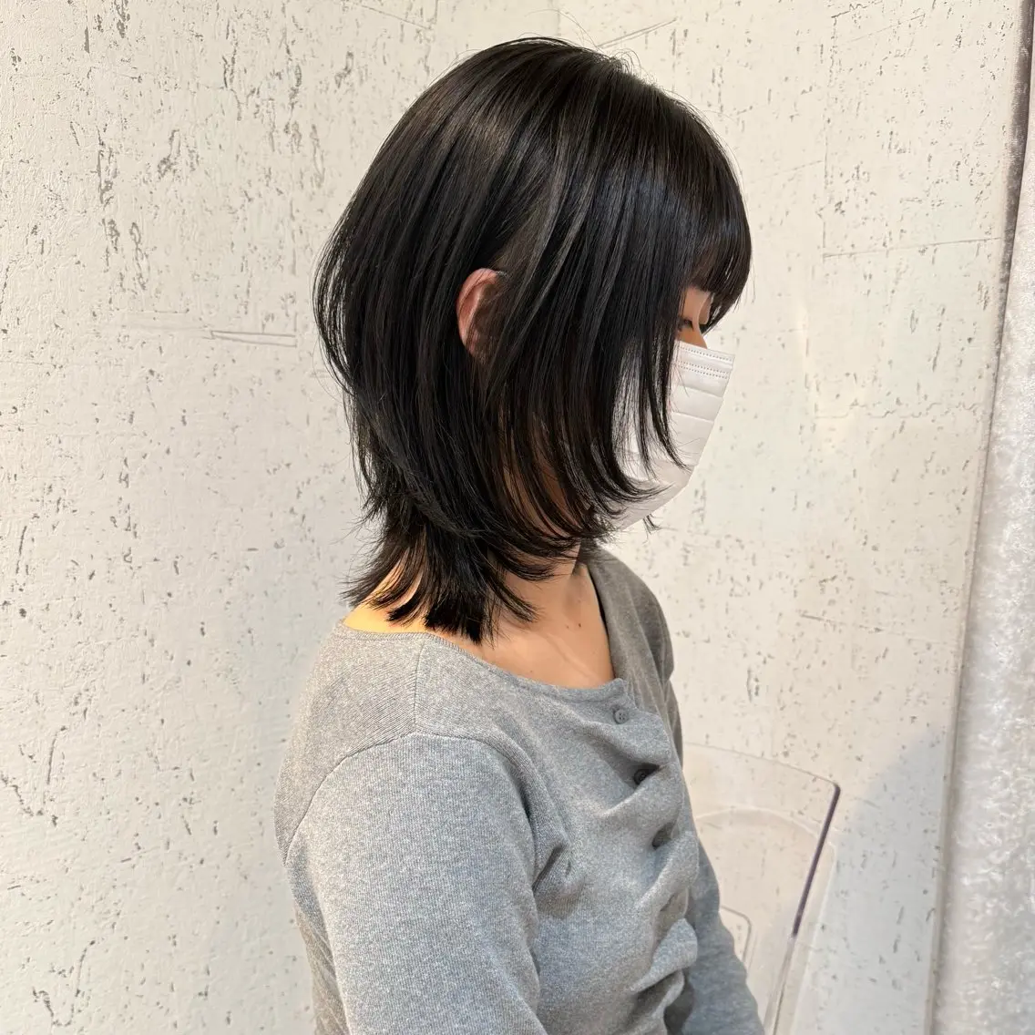 ミディアム カラー 似合わせカット カット ヘアカラー トリートメント mai / linoah˚✧のヘアスタイル