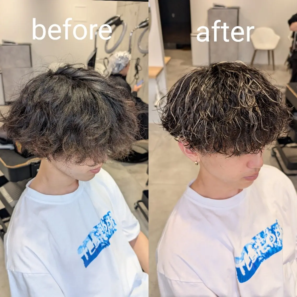ミディアム ミディアムパーマ 髪質改善 レイヤーカット 縮毛矯正 ツイストパーマ カット ヘアカラー パーマ トリートメント ヘッドスパ ヘアセット 副店長/特殊パーマ/ ハイライト/稲次のヘアスタイル