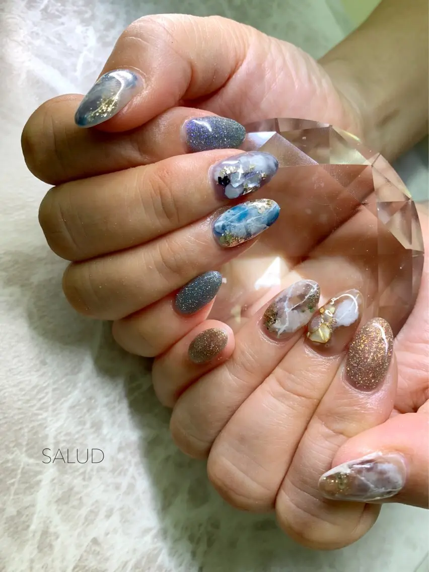 ネイル ハンドネイル Nail Salon SALUDのネイルデザイン
