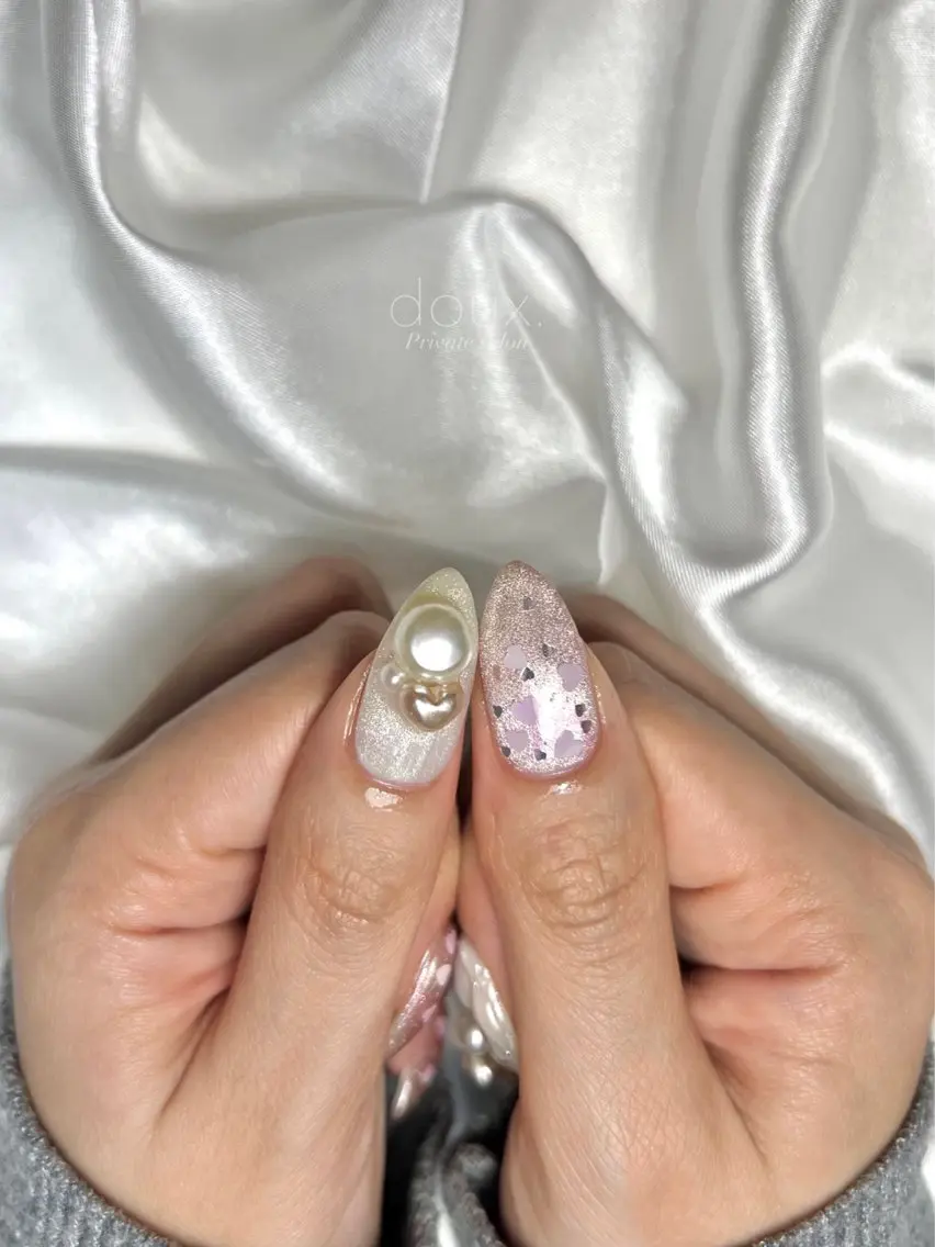 ネイル バレンタイン doux. nailのネイルデザイン